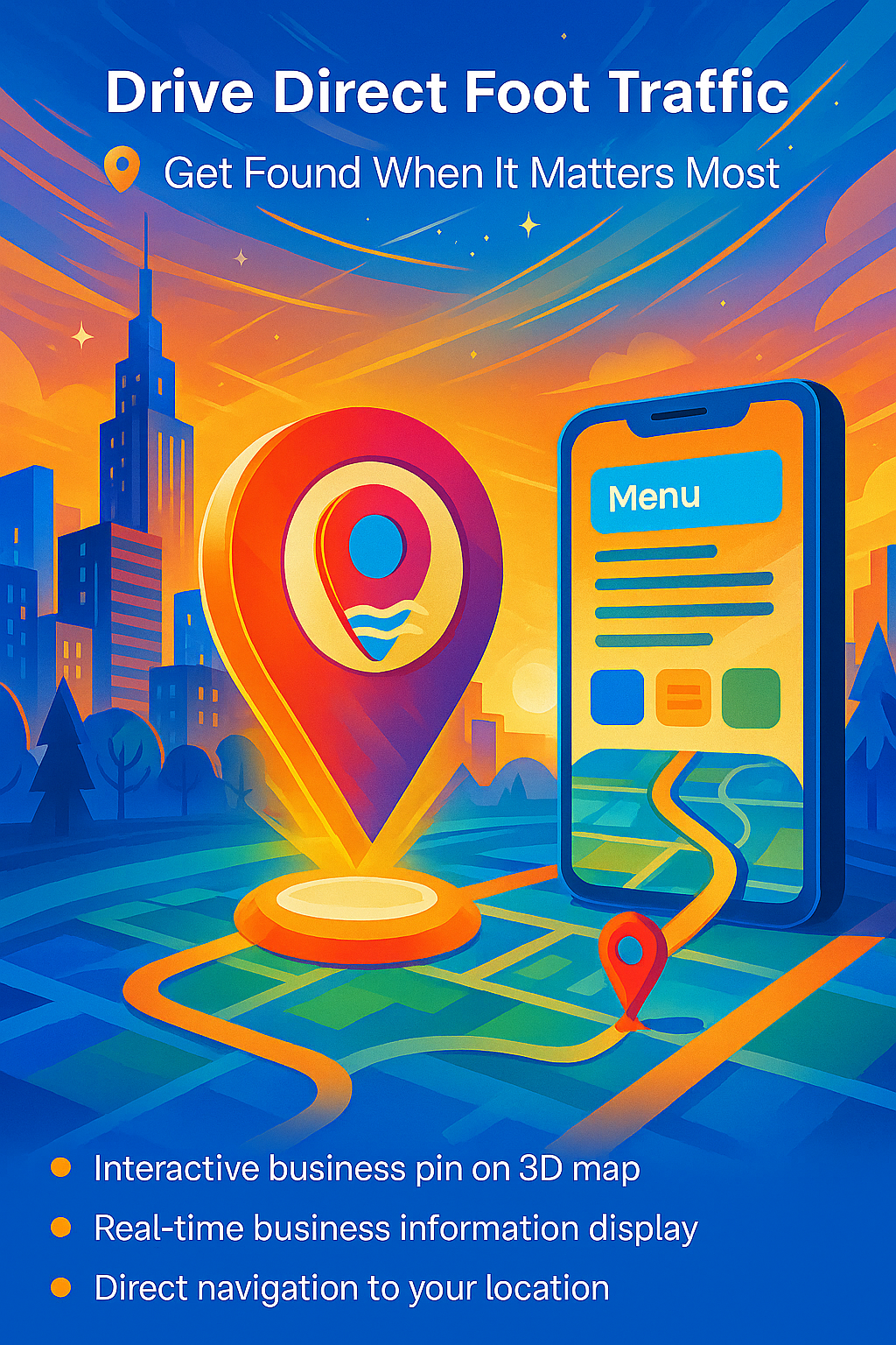 Interactive Business Pin